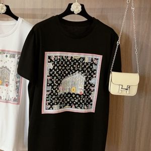 Louis Vuitton LV Rainbow Monogram House Embellished Round Neck Short Sleeve T-Sh